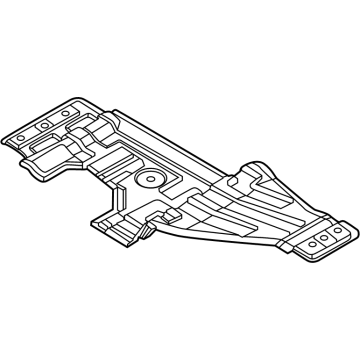 MB3Z-2611434-B Ford Heat Shield Illustration 1 of 1