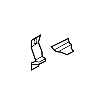 Lincoln FA1Z-5823834-A Fastener - Door Trim