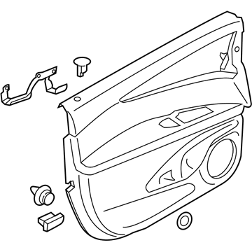 Lincoln FA1Z-7823942-AK Panel - Door Trim Lower