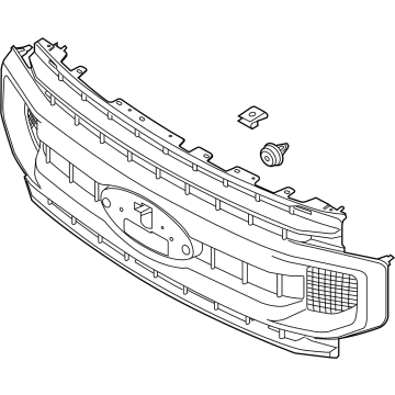 Ford LC3Z-8200-AB Grille Assembly - Radiator