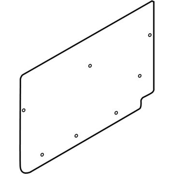 Ford EK4Z-6127411-AE Panel - Door Trim - Upper