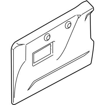 Ford EK4Z-6127411-BC Panel - Door Trim - Upper
