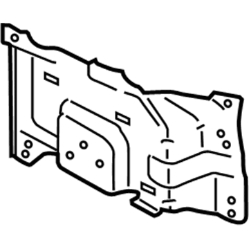 Ford FL3Z-17B985-B Plate - Bumper Mounting