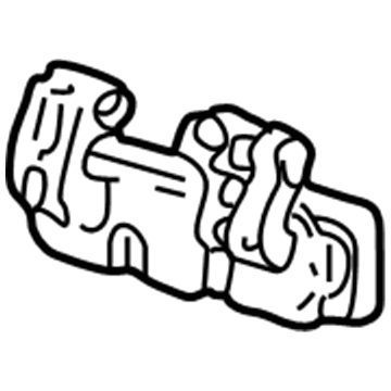 Ford Explorer Sport Trac Exterior Door Handle - 3L2Z-7822404-BA