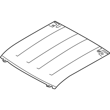 Ford EK4Z-6150202-G Front Roof Panel