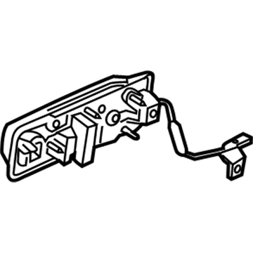 Ford F-250 Super Duty Exterior Door Handle - JC3Z-2522404-KDPTM