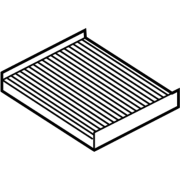 Ford AE5Z-19N619-A Filter - Odour And Particles