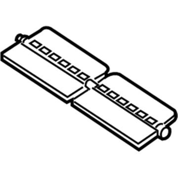 Ford 6E5Z-18B545-AA Door Assembly - Air Recirculating