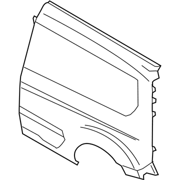 Ford DT1Z-61278A97-K Panel - Quarter - Outer