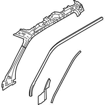 Ford ML3Z-1851186-A Rail Assembly - Body Side - Upper