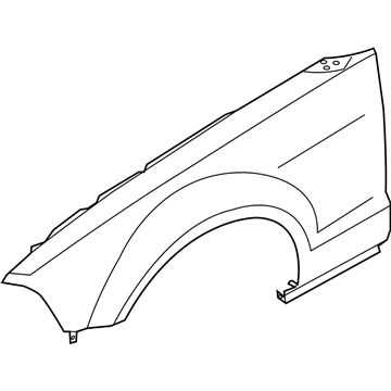Ford AR3Z-16005-A Fender Assembly - Front