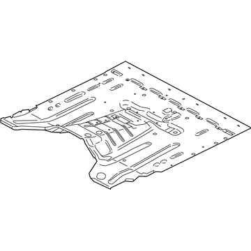 Ford CK4Z-6111135-A Pan Assembly - Floor