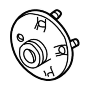 Ford 3F1Z-1104-AA Hub Assembly - Wheel