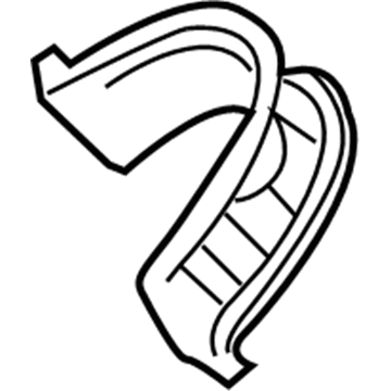 Ford Focus Muffler Strap - 5S4Z-5K291-AA