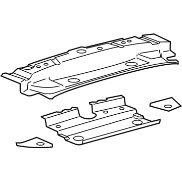 Lincoln FA1Z-5841302-A Rail Assembly - Roof Side