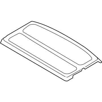 Lincoln LJ7Z7-846668-AA Panel Assembly - Rear Package Tray