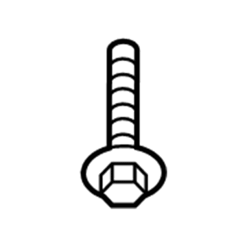 Ford -W715060-S450B Screw And Spring Washer Assembly