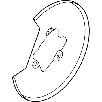 Ford DG1Z-2C029-B Shield - Splash