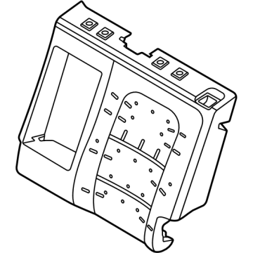 Ford M1PZ-7866801-C Seat Back Pad