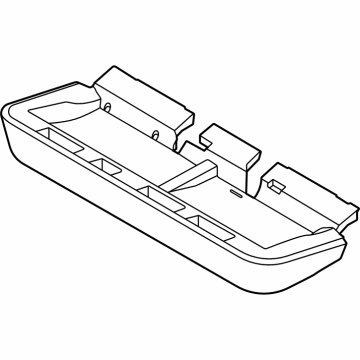 Ford M1PZ-78600A88-B Pad - Rear Seat Cushion