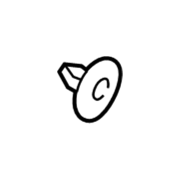 Ford YL8Z-13A457-AA Grommet