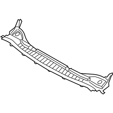 FA1Z-58018A16-AA Ford Cowl Grille Illustration 1 of 1