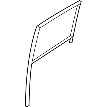 Ford DT1Z-6125766-G Run - Door Glass