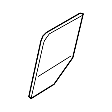 Ford DT1Z-1729710-B Glass - Quarter Window