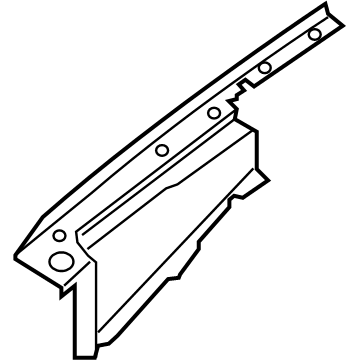 Lincoln FA1Z-5802039-A Filler - Front Fender