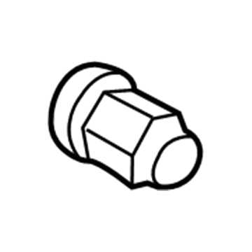 Ford 6L2Z-1012-BA Nut - Wheel