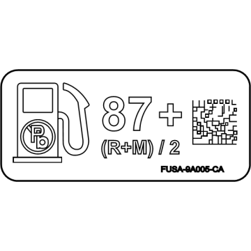 Ford FU5Z-9A095-B Decal