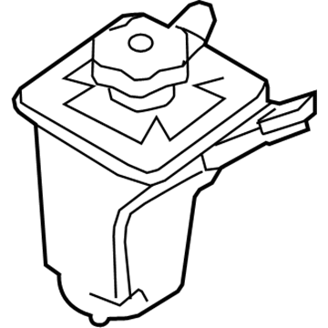 Lincoln XW4Z-3E764-AA Reservoir Assembly