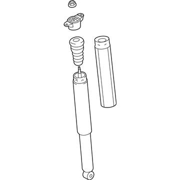 Ford CV6Z-18125-AH Shock Absorber Assembly