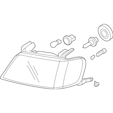 Mercury 5E6Z-13008-BA Headlamp Assembly