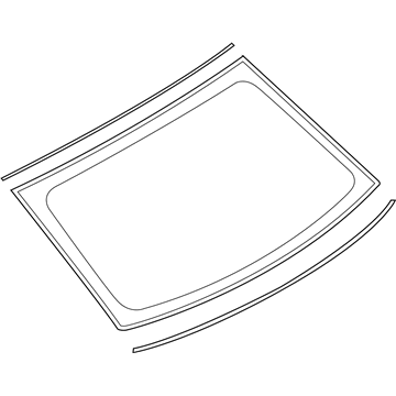 Lincoln GD9Z-5442006-A Glass - Back Window