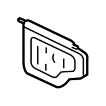 Ford F7UZ-19A813-AA Door - Ventilation