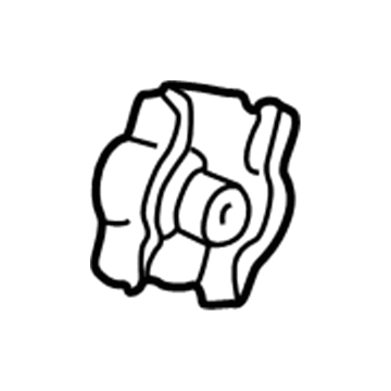 Ford E25Y-5422024-A Plate - Door Lock Striker