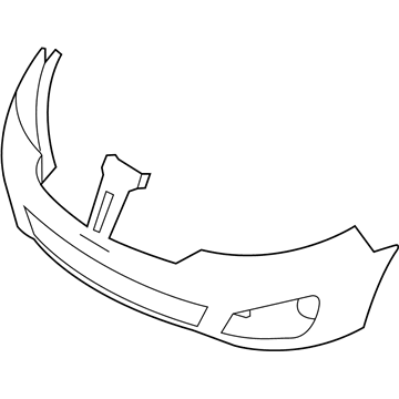 Lincoln MKS Bumper Cover - 8A5Z-17D957-AAPTM