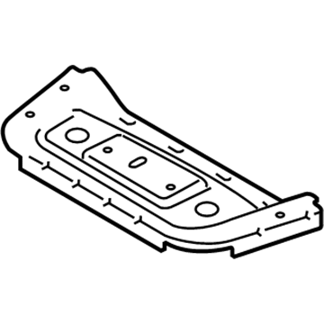 Ford 8A6Z-5863160-A Frame And Spring - Rear Seat Cushion