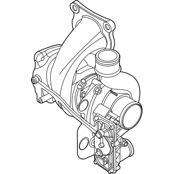Lincoln P2GZ-6K682-B Turbocharger Assembly