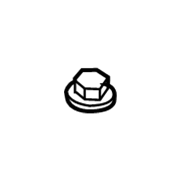 Ford -W520415-S441 Nut