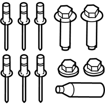 Ford 6E5Z-5019-A Cross Member Assembly