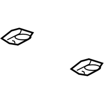 Ford 8G1Z-5404132-AA Retainer - Sun Visor