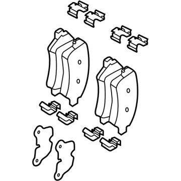 Ford LK4Z-2200-J Kit - Brake Lining