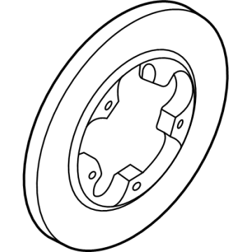 Ford CK4Z-2C026-D Rotor Assembly - Brake