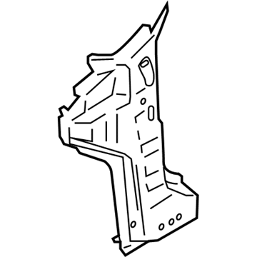 Lincoln GD9Z-5402542-A Reinforcement - "A" Pillar