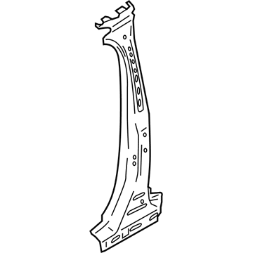 Lincoln GD9Z-5424300-B Pillar Assembly - Center B Pillar