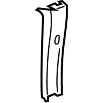 Ford CK4Z-6124346-AB Trim - B Pillar Upper