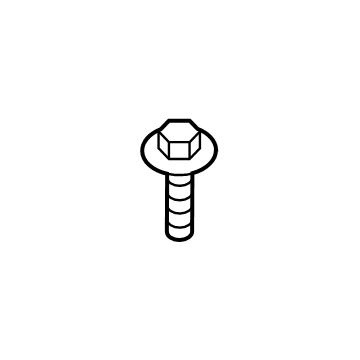 Ford -W717674-S439 Motor Mount Bolt -W717674-S439 Ford Motor Mount Bolt Illustration 1 of 1