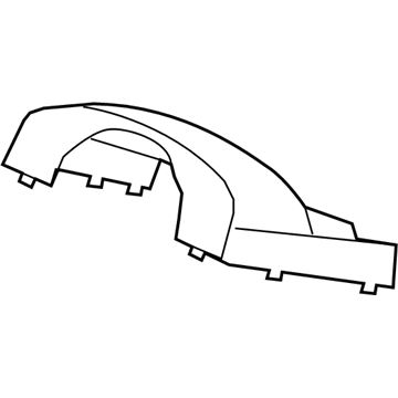 Ford Edge Steering Column Cover - 7T4Z-3530-UC